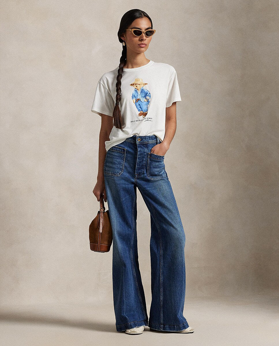 Camiseta Ralph Lauren | Bear com Chapéu