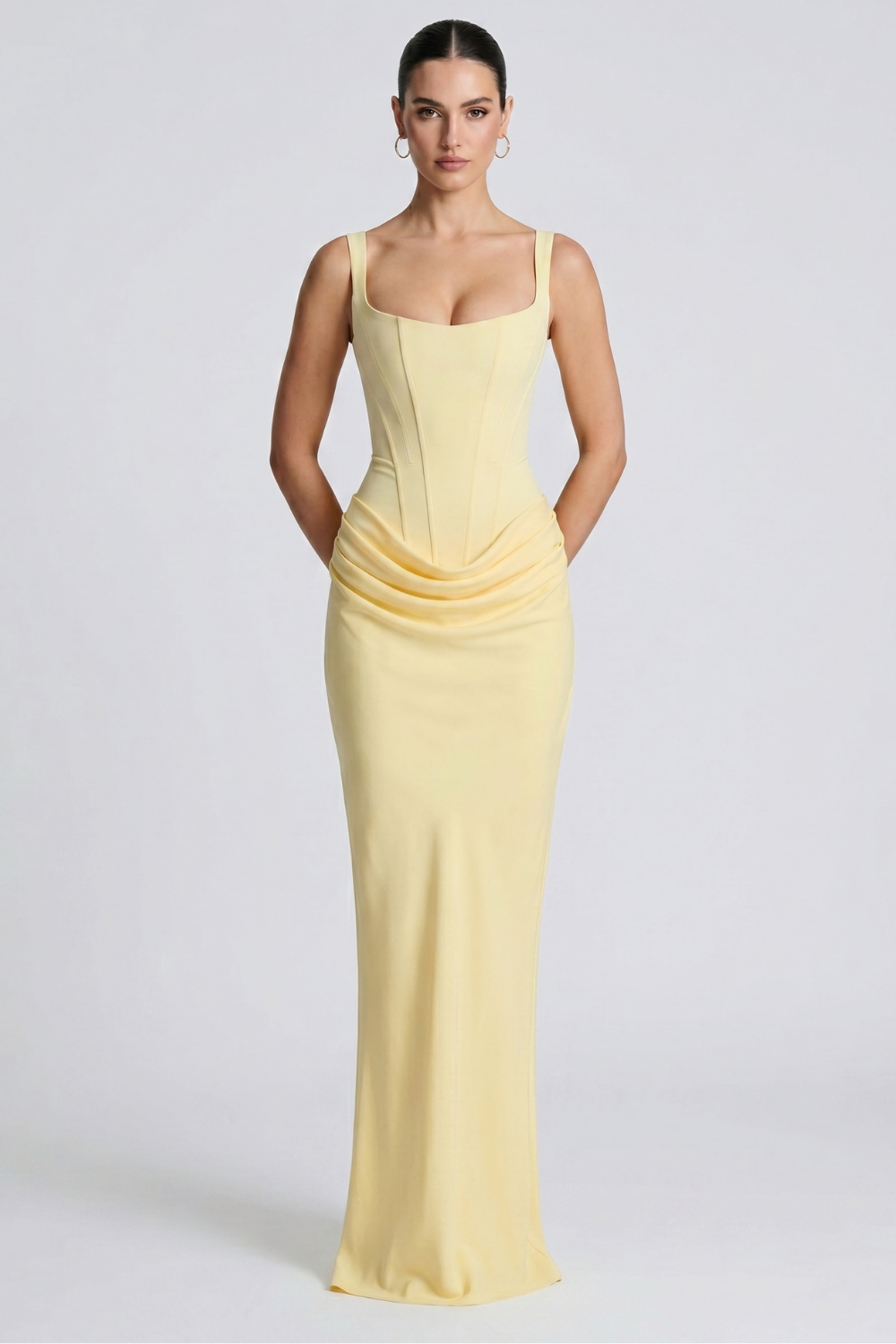 Vestido Longo Bustier Amelli - Branco