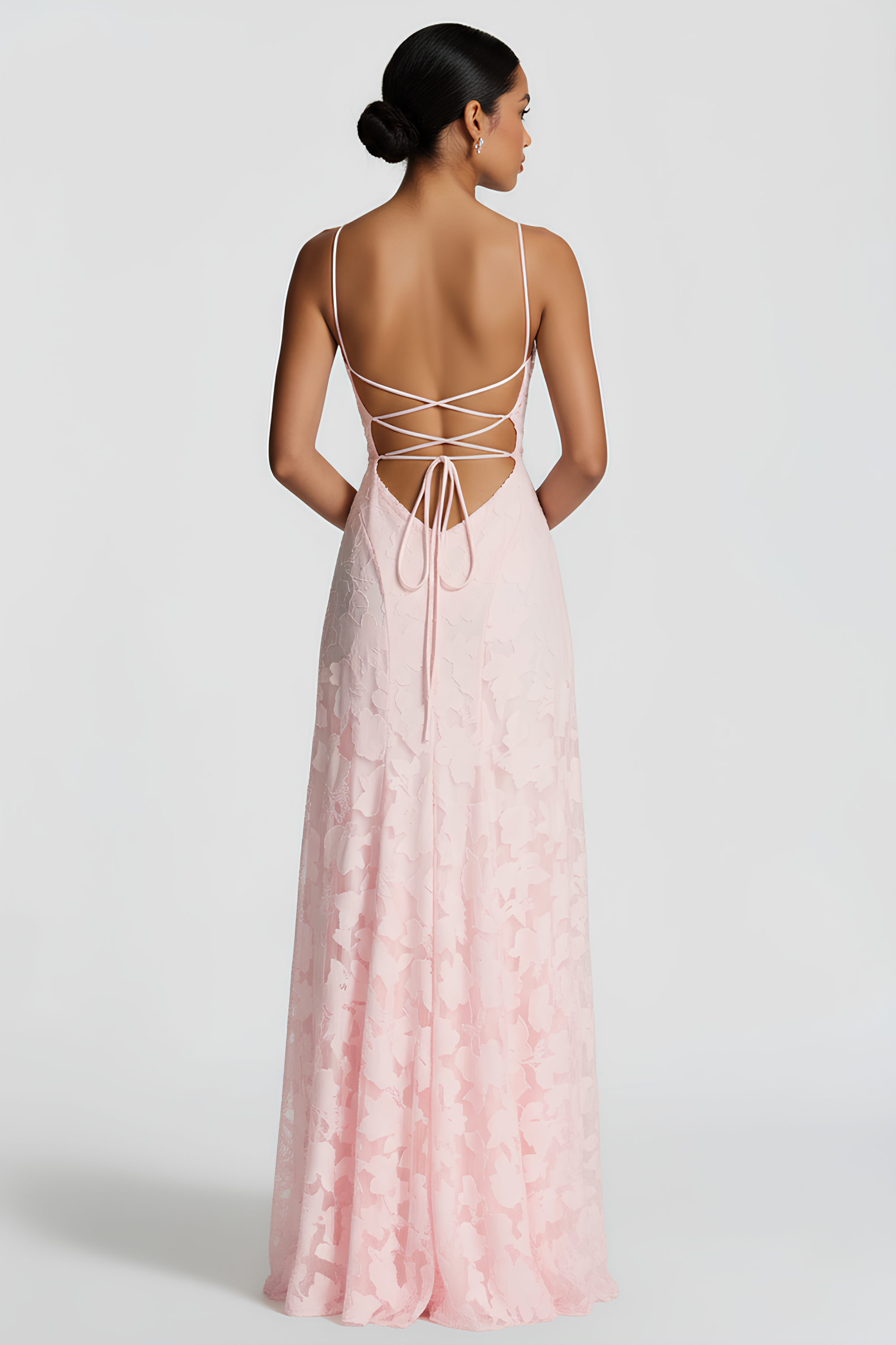 Vestido Longo Bustier Chris - Azul Marinho