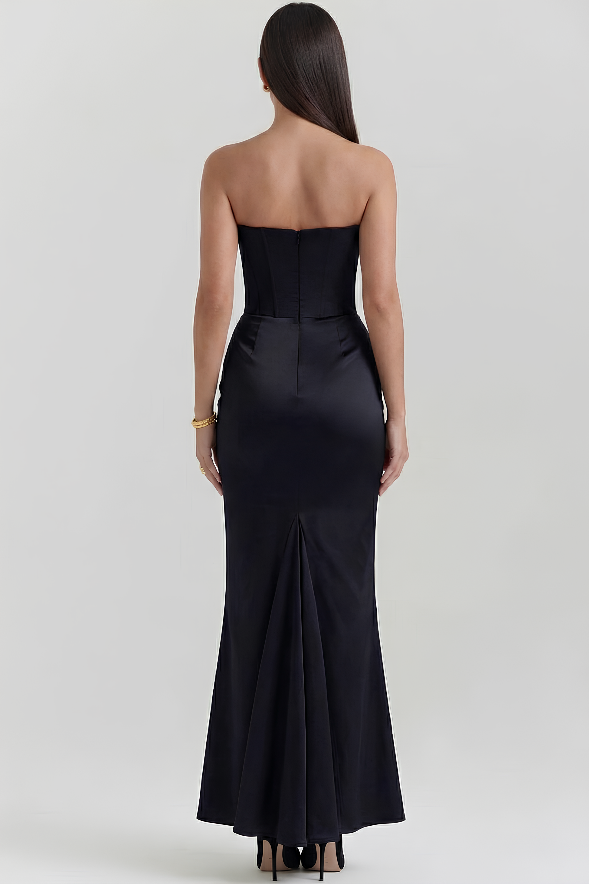 Vestido Longo Modelador Elsa - Verde Musgo