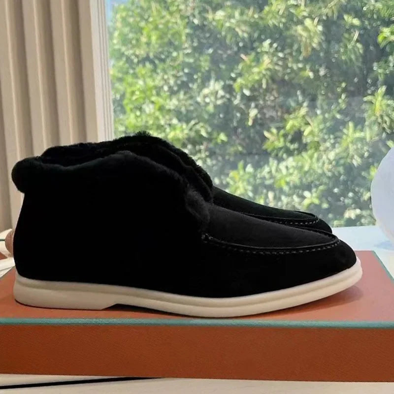 Bota Open Walk Ankle Boot Loro Piana | Versão Inverno