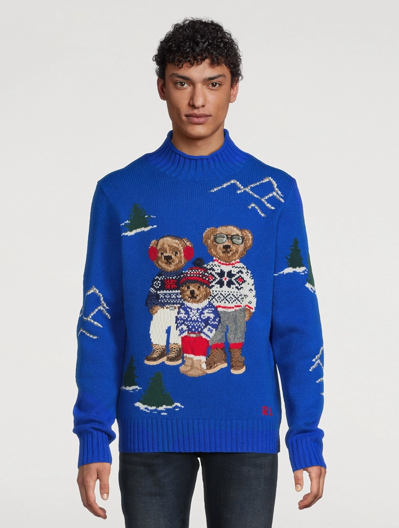 Suéter Ralph Lauren | Polo Bear Family Natal