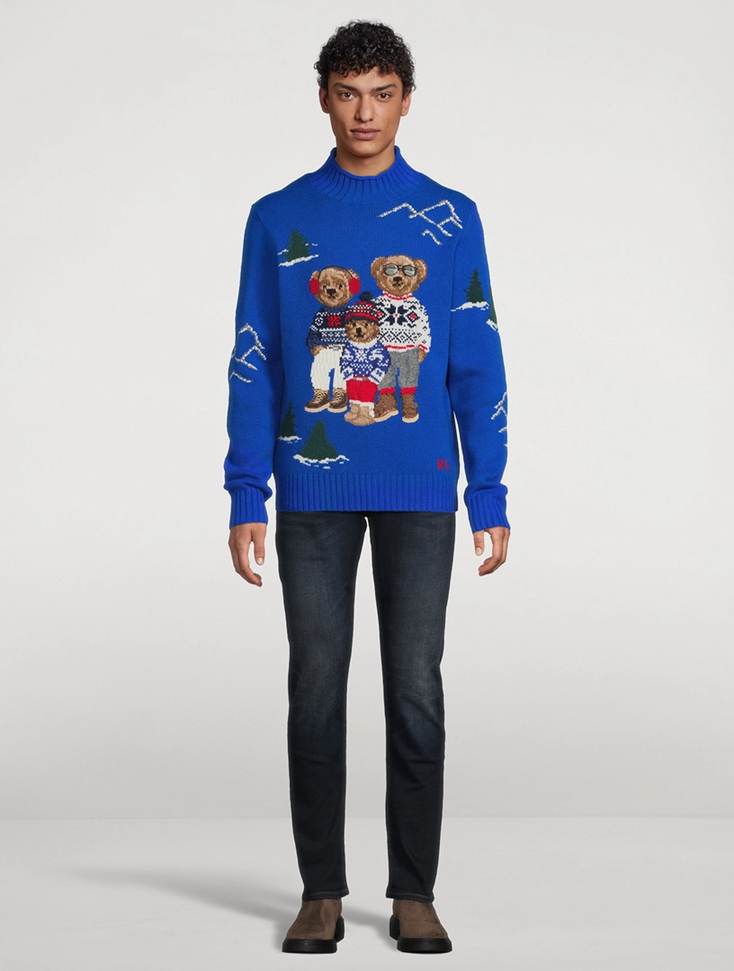 Suéter Ralph Lauren | Polo Bear Family Natal