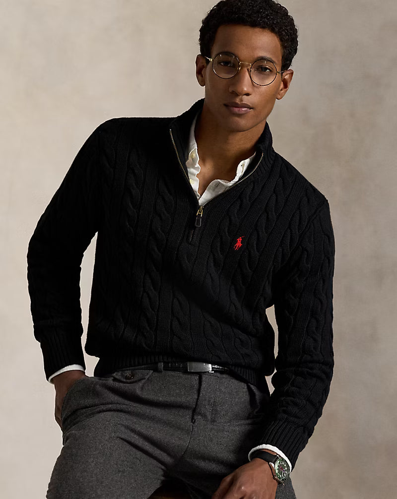 Suéter Ralph Lauren | Algodão com Ziper