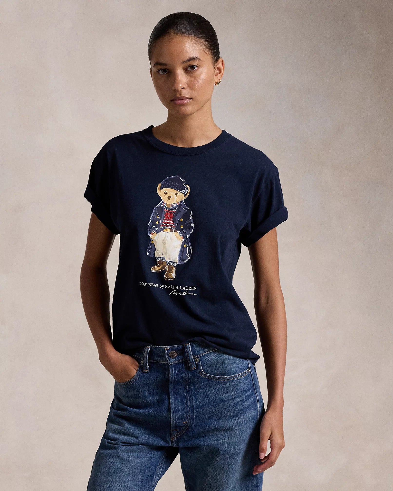 Camisa Ralph Lauren | Bear Touca Azul