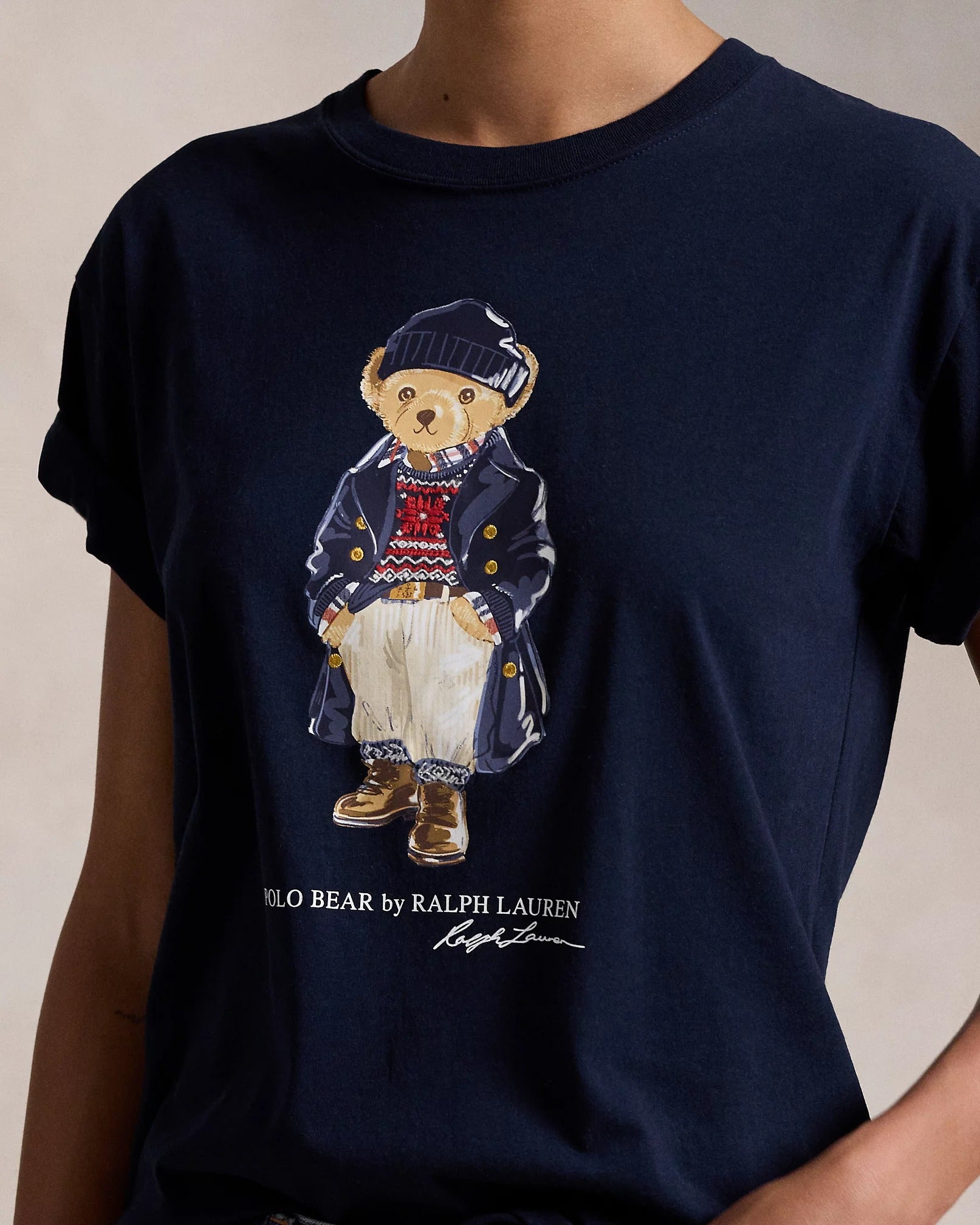 Camisa Ralph Lauren | Bear Touca Azul