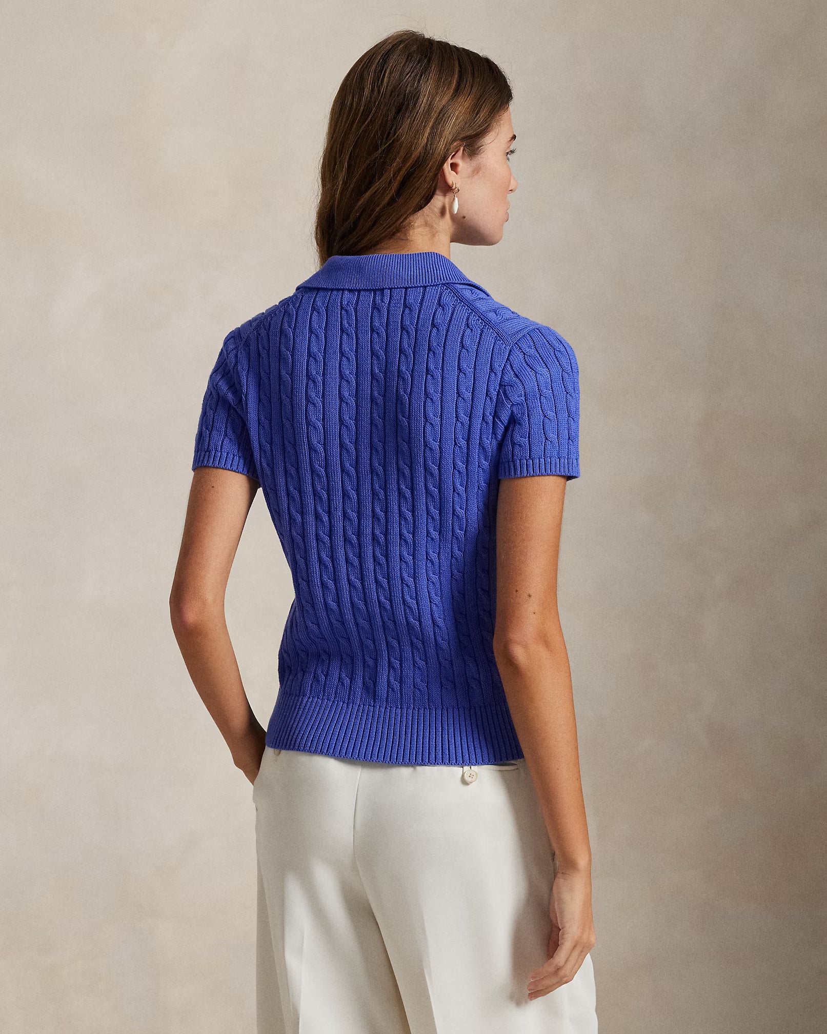 Cardigan Ralph Lauren | Manga Curta