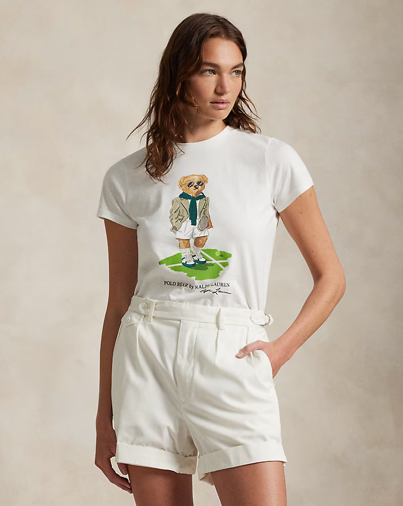 Camiseta Ralph Lauren | Bear com Cachecol