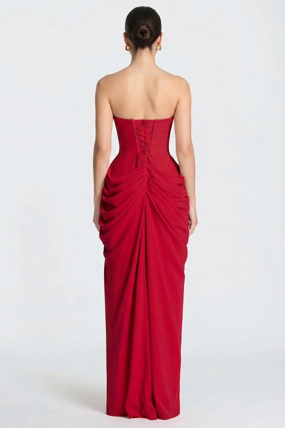 Vestido Longo Bustier Bianca - Amarelo