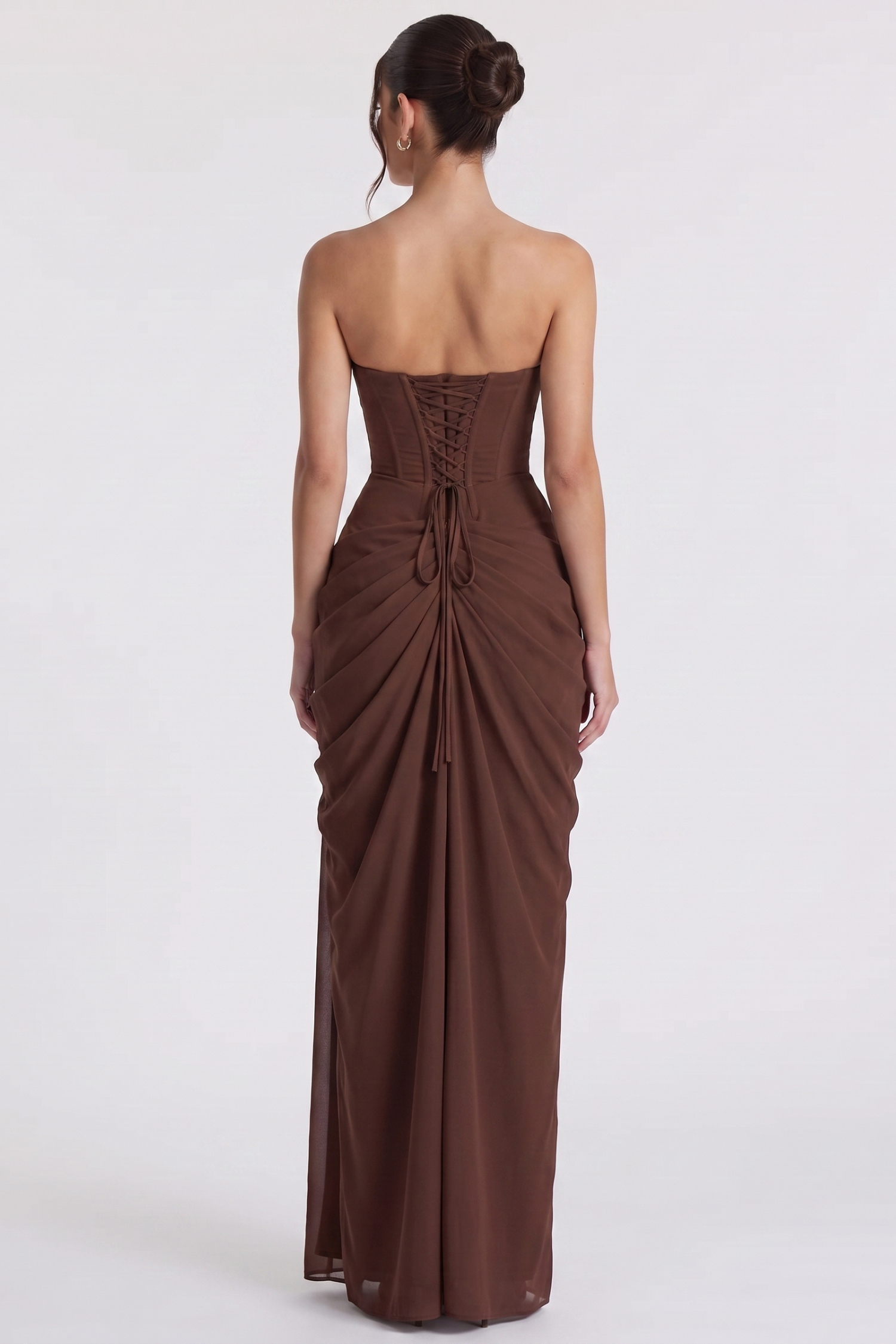 Vestido Longo Bustier Bianca - Amarelo