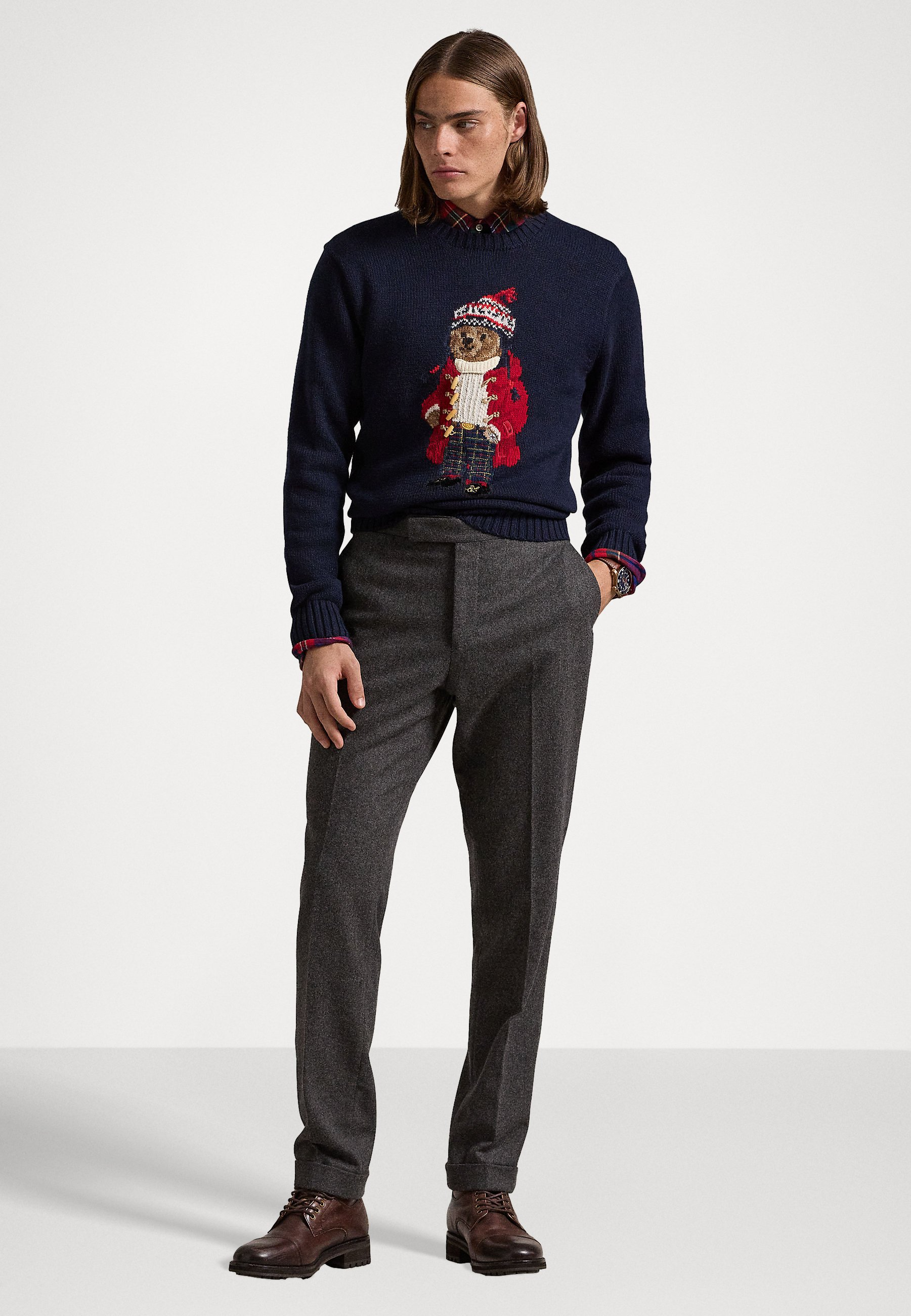 Suéter Ralph Lauren | Polo Bear com touca Natal