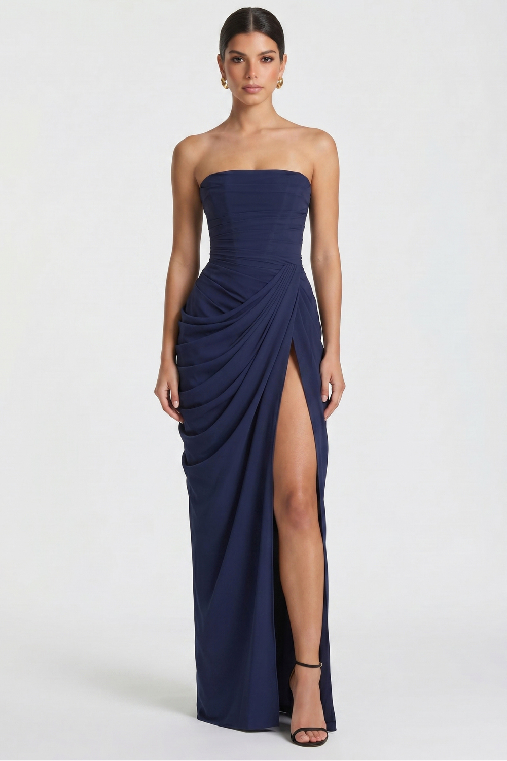 Vestido Longo Bustier Bianca - Amarelo