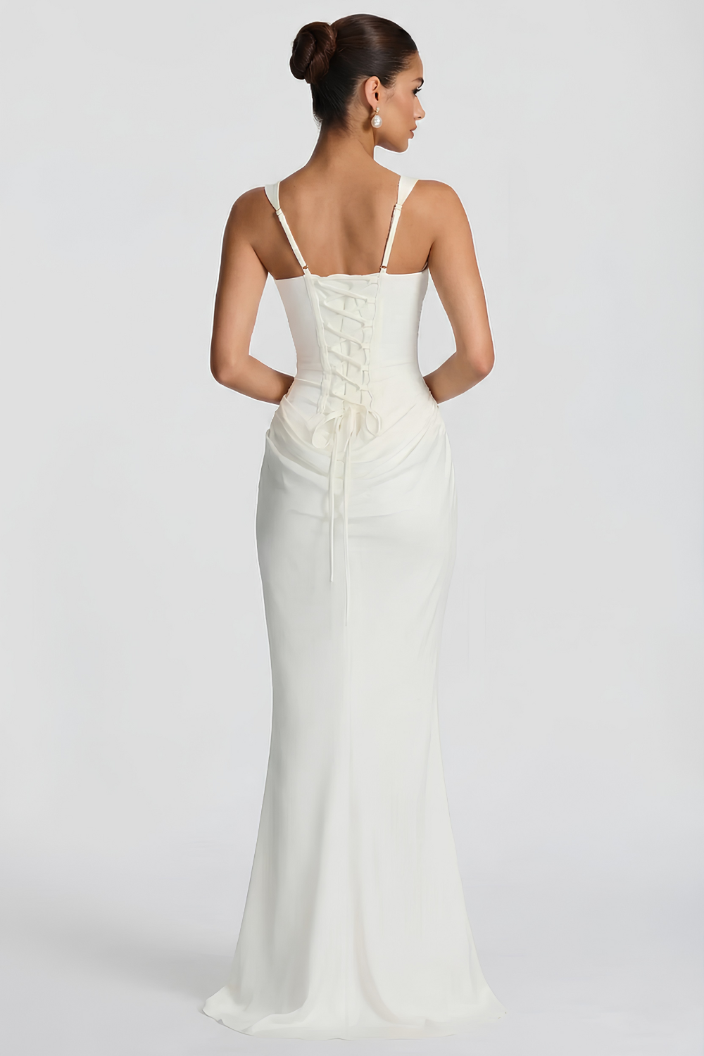 Vestido Longo Bustier Amelli - Branco