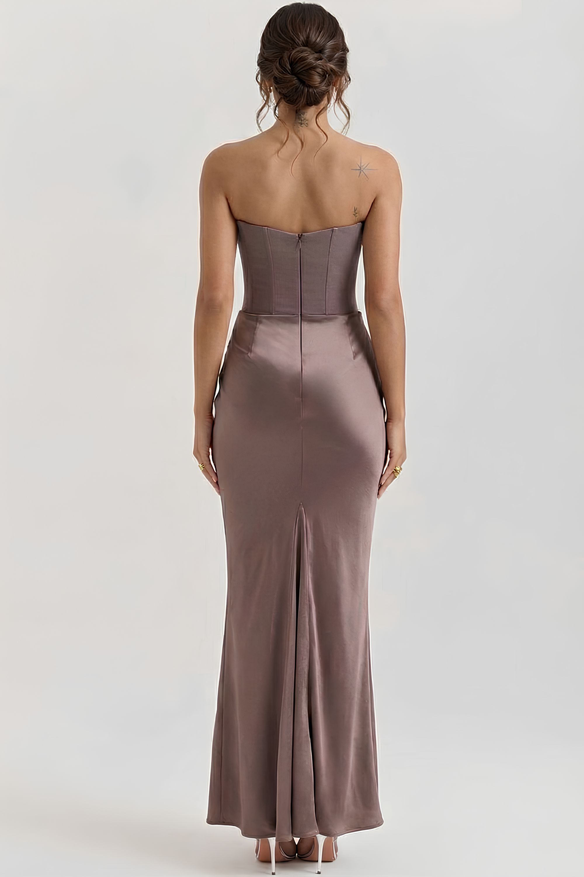 Vestido Longo Modelador Elsa - Verde Musgo