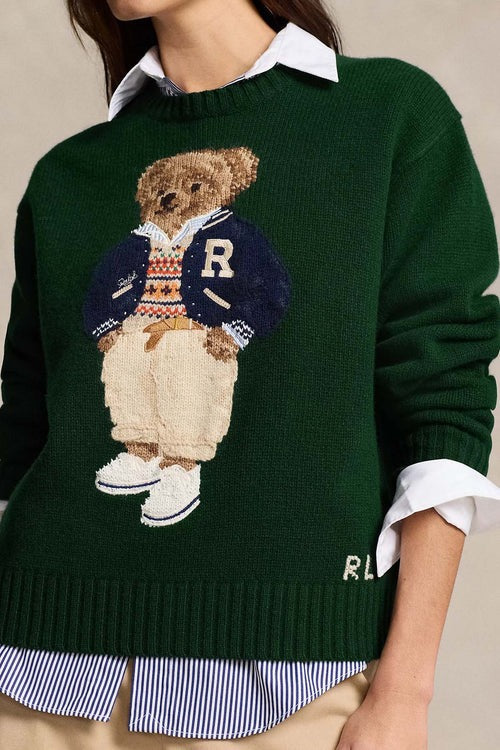 Suéter Ralph Lauren | Polo Bear Verde