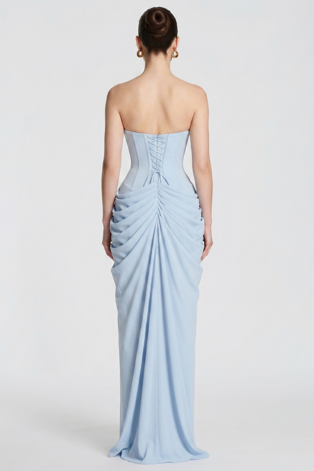 Vestido Longo Bustier Bianca - Amarelo