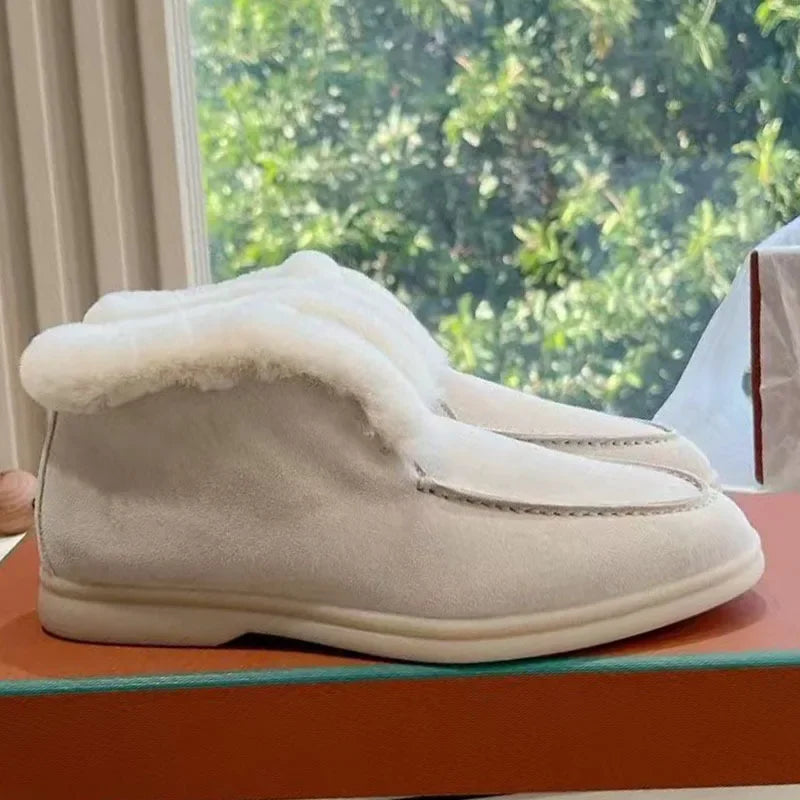 Bota Open Walk Ankle Boot Loro Piana | Versão Inverno