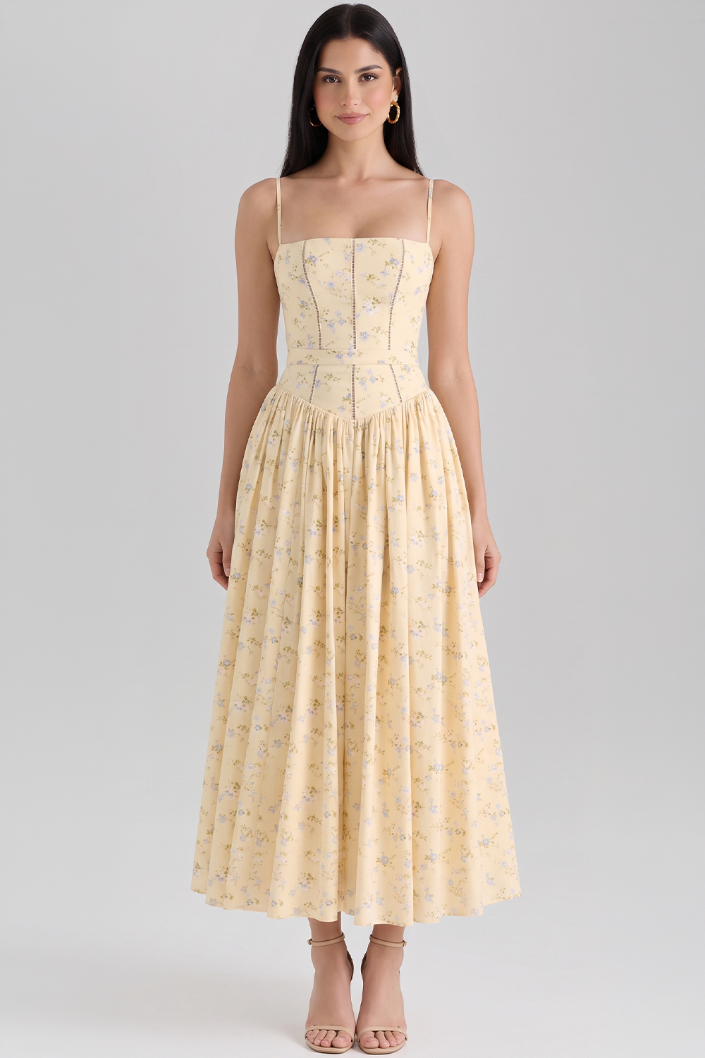 Vestido Modelador Camille - Pastel Roses