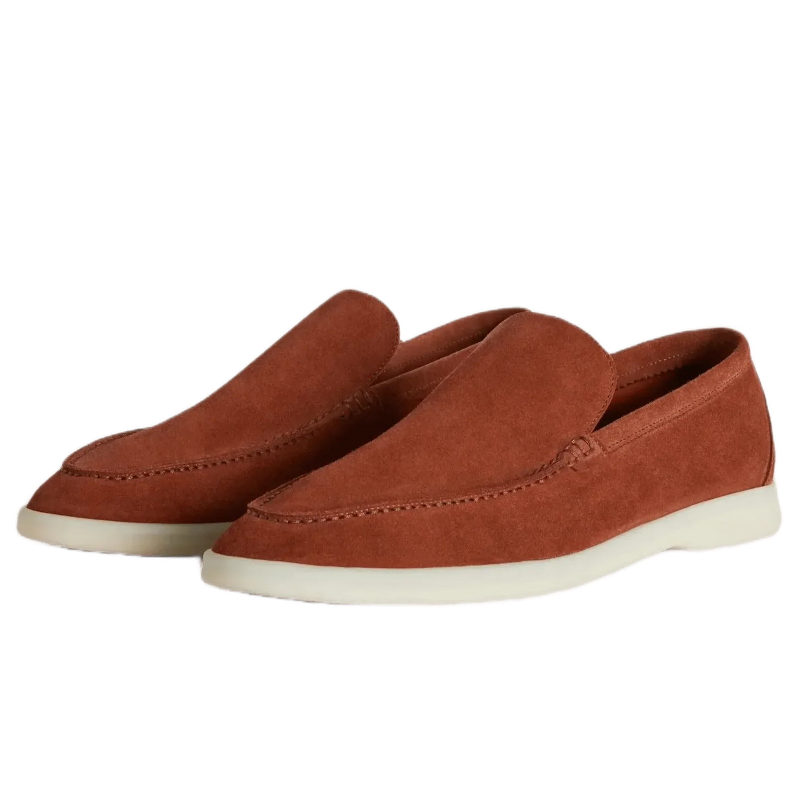 Mocassim Suede Loafer Loro Piana