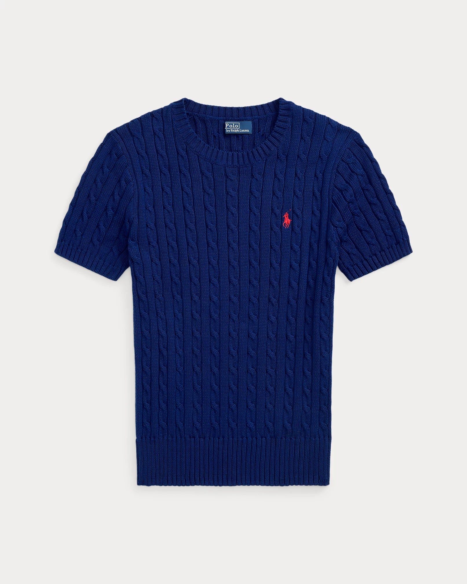 Suéter Ralph Lauren | Manga Curta Trançado