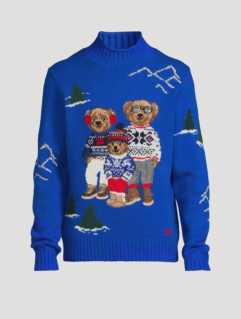 Suéter Ralph Lauren | Polo Bear Family Natal