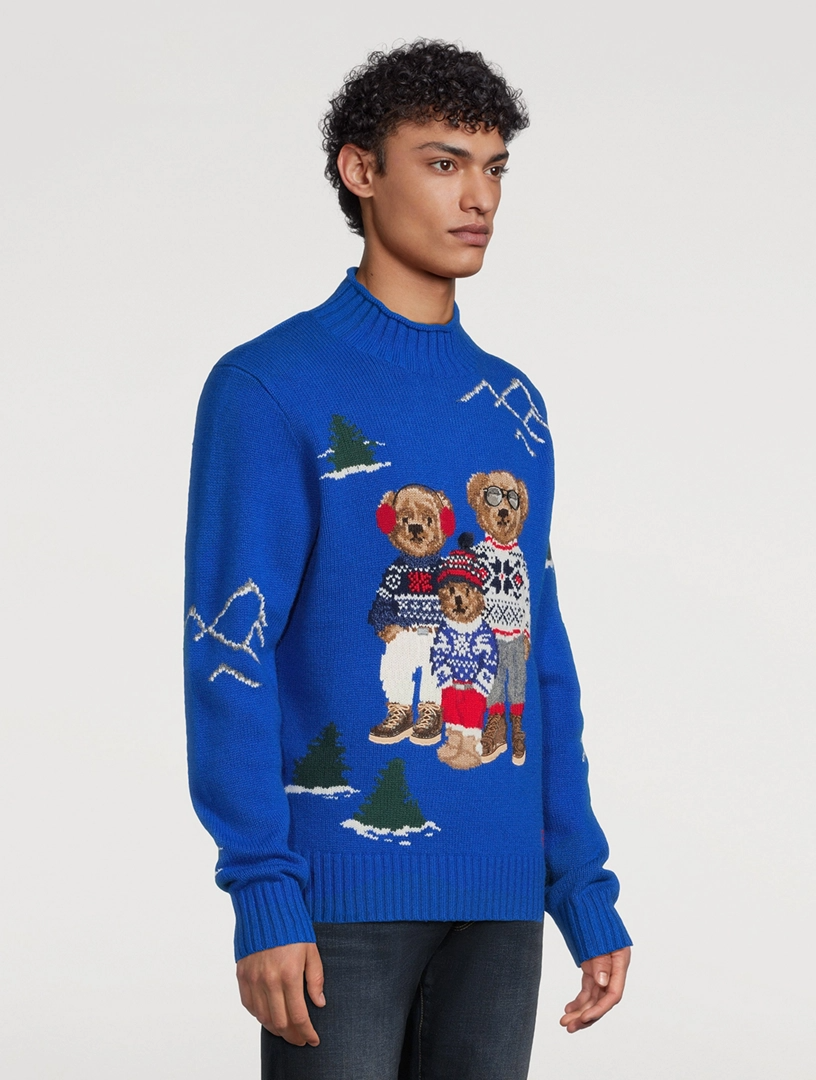 Suéter Ralph Lauren | Polo Bear Family Natal