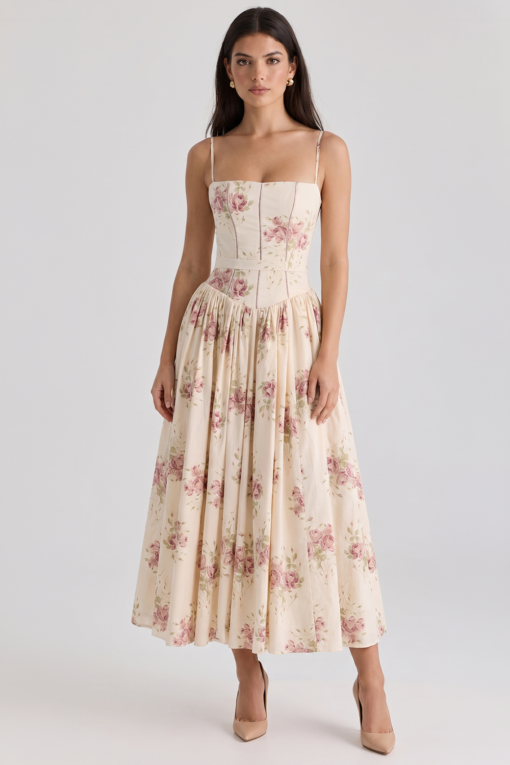 Vestido Modelador Camille - Rosé Primavera
