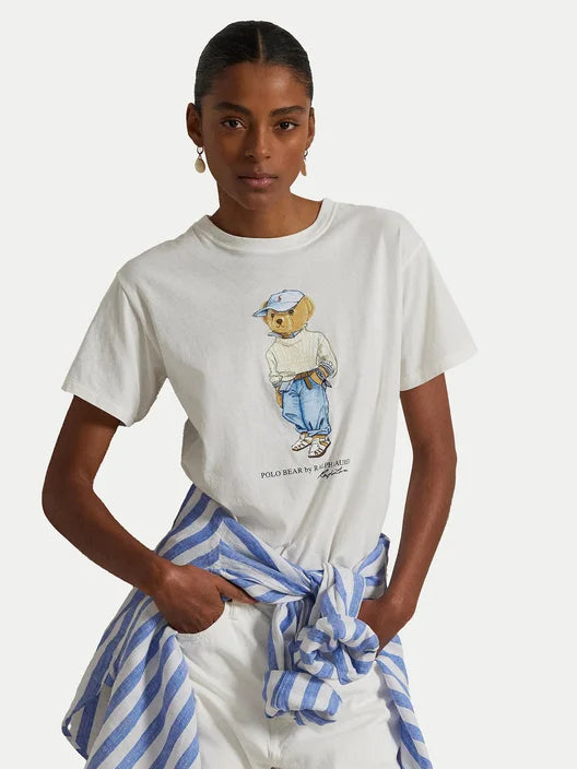 Camiseta Ralph Lauren | Bear com Boné