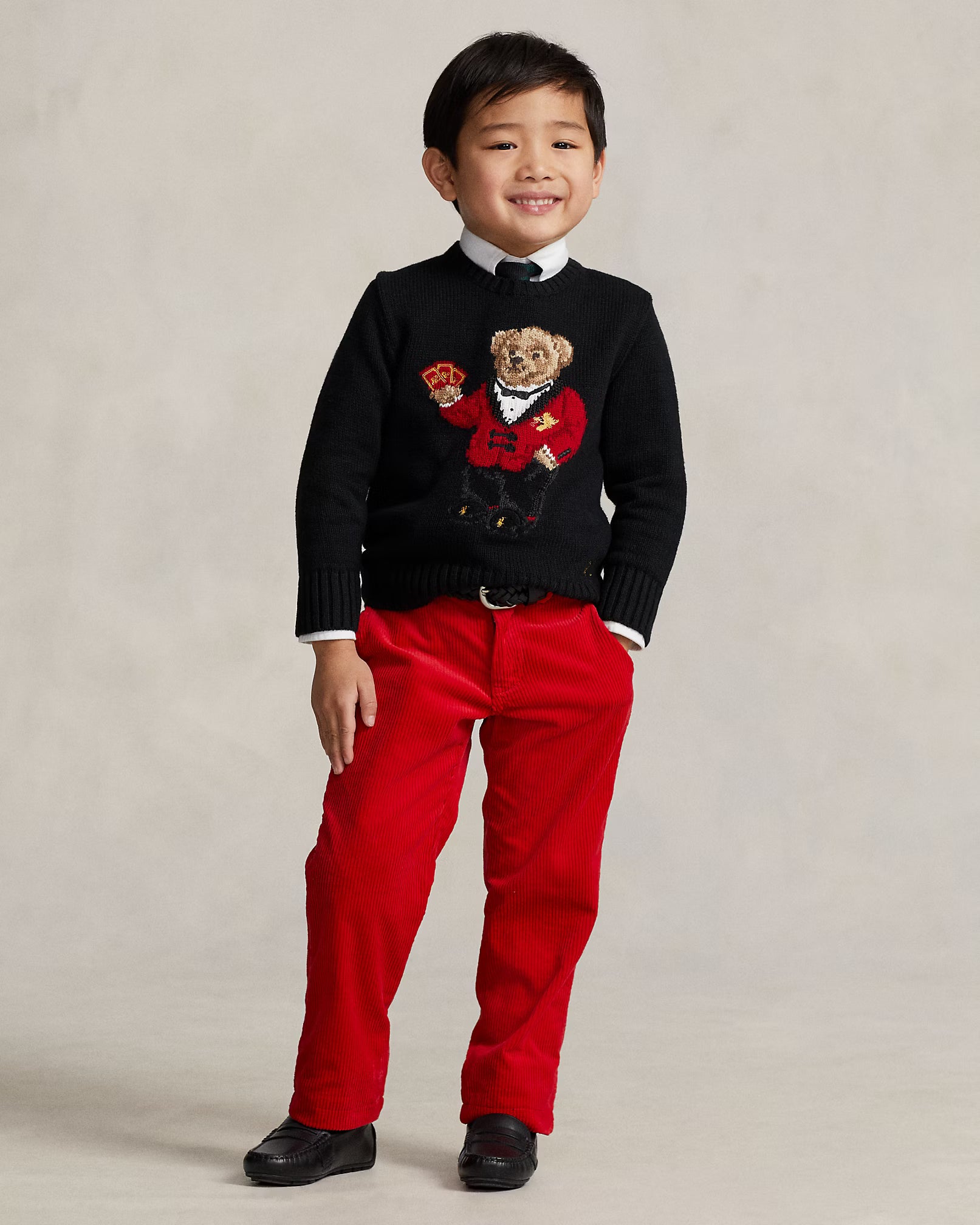 Suéter Ralph Lauren Infantil | Polo Bear Preto