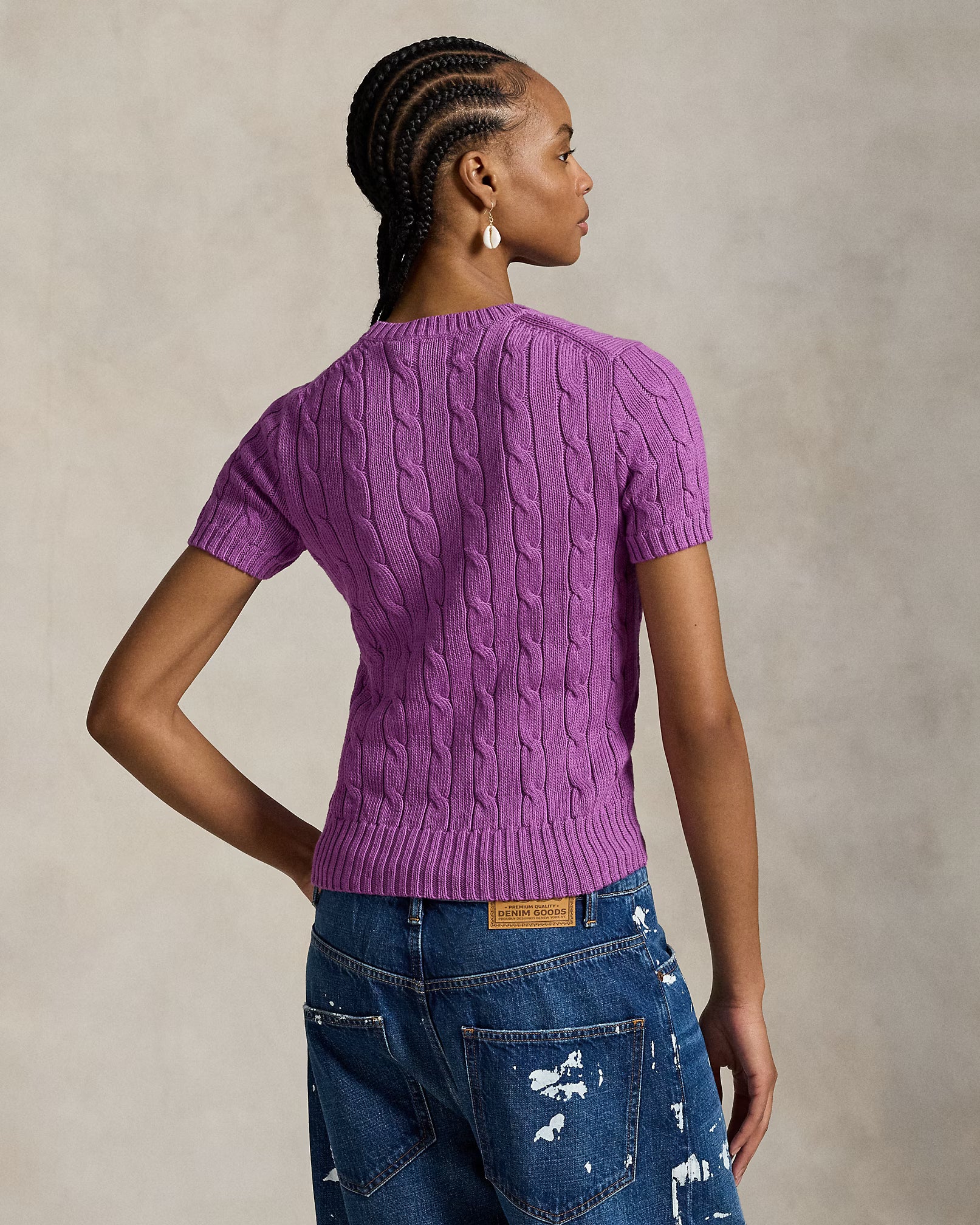 Suéter Ralph Lauren | Manga Curta